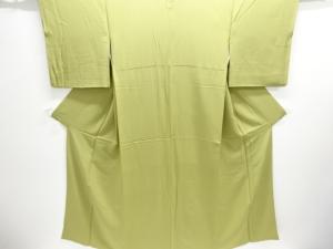 一つ紋色無地着物